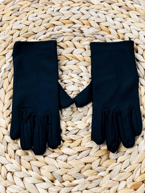 Čierne ochranné rukavice