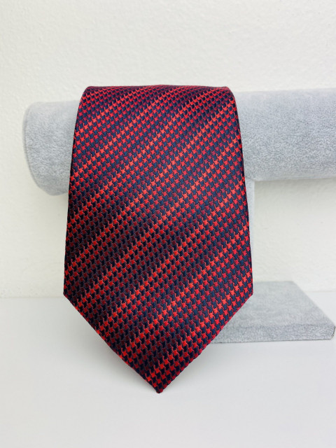 Pánska bordová kravata 3