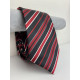 Pánska čierno-bordová kravata 1