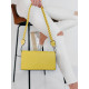 Dámska elegantná žltá kabelka