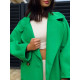 Dámsky oversize kabát - zelený