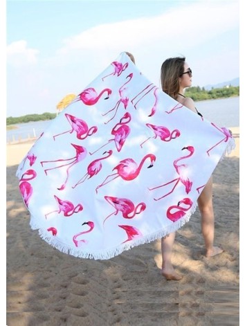 Plážová okrúhla osuška