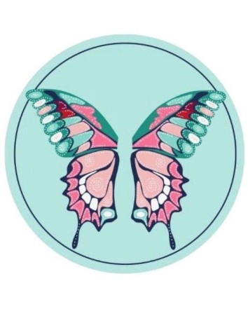 Plážová okrúhla osuška