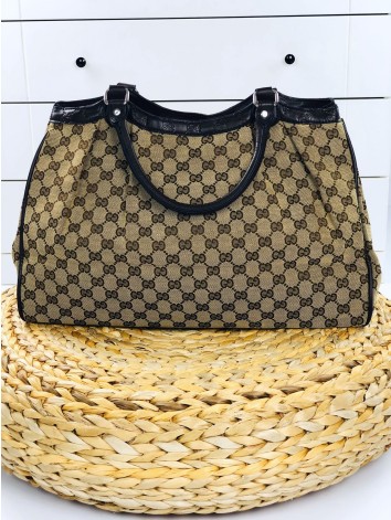 Dámska hnedá kabelka Guora