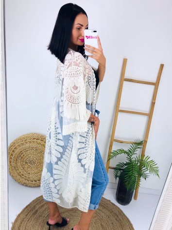 Dámske čipkované Kimono Kora