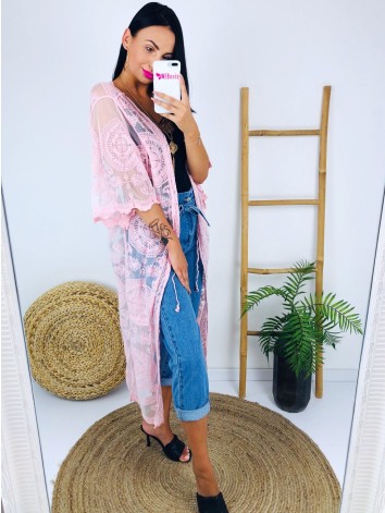 Dámske čipkované Kimono Mellis