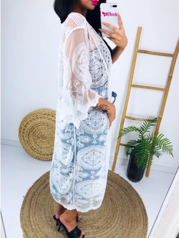 Dámske čipkované Kimono Mellis