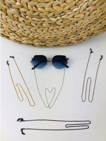 Strieborná retiazka na slnečné okuliare