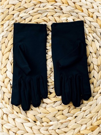 Čierne ochranné rukavice