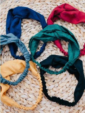 Dámska sivá čelenka