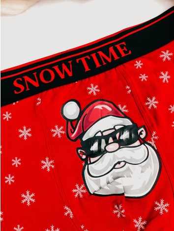 Vianočné pánske boxerky Snow Time
