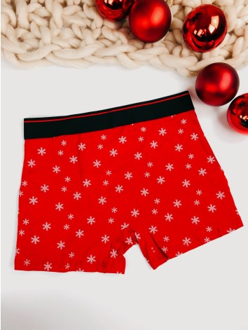 Vianočné pánske boxerky Snow Time