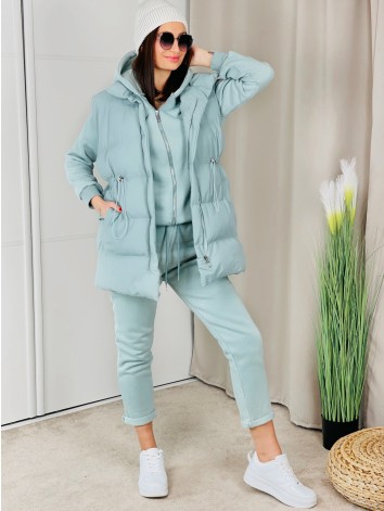 Dámska 3-dielna zelená súprava