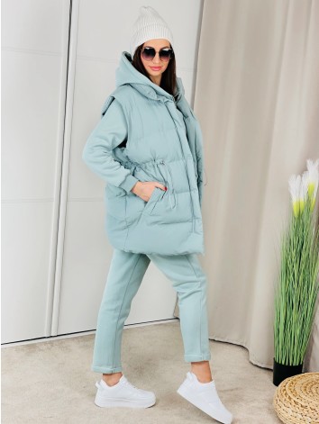 Dámska 3-dielna zelená súprava