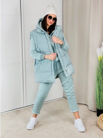 Dámska 3-dielna zelená súprava