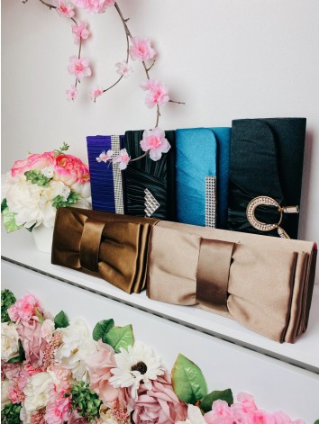 Spoločenská dámska kabelka Satin