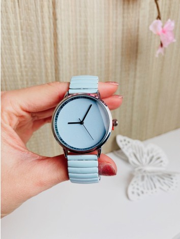 Dámske modré hodinky