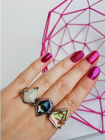 Set dámskych prsteňov