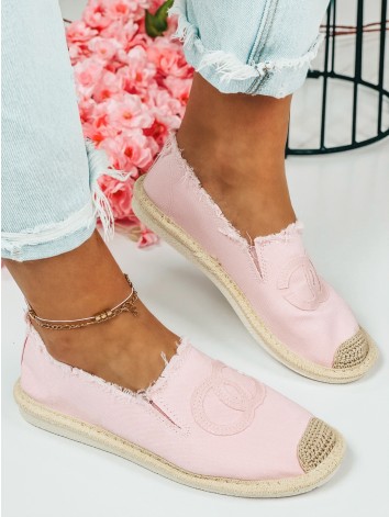 Dámske púdrové espadrilky Chalen