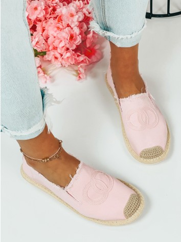 Dámske púdrové espadrilky Chalen