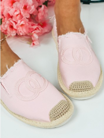 Dámske púdrové espadrilky Chalen