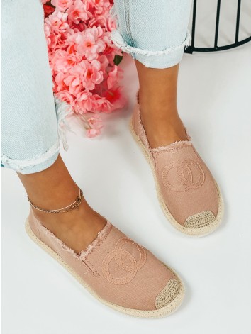 Dámske ružové espadrilky Chalen