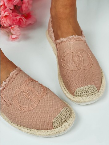 Dámske ružové espadrilky Chalen