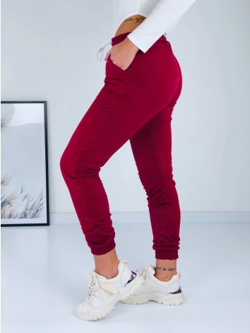 Dámske bordové tepláky