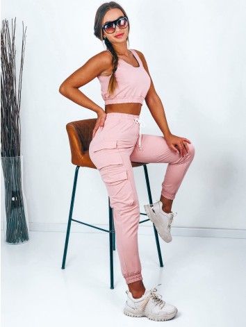 Ružová tepláková súprava Romia