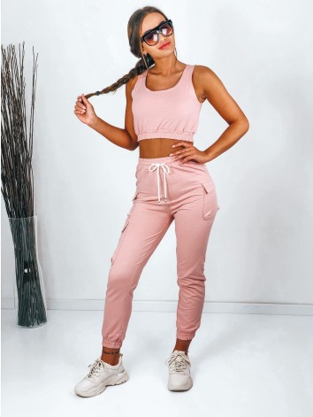 Ružová tepláková súprava Romia