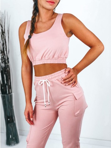 Ružová tepláková súprava Romia