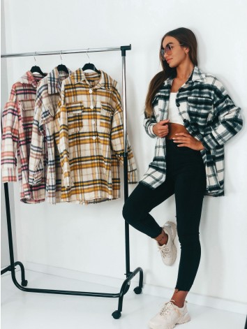 Dámska žltá predĺžená košeľa Merry