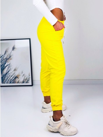 Dámske žlté tepláky