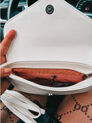 Dámska listová/crossbody maslová kabelka
