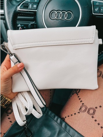 Dámska listová/crossbody maslová kabelka
