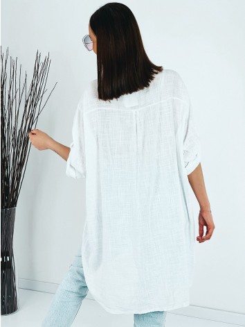 Biela oversize košeľa Oreilla