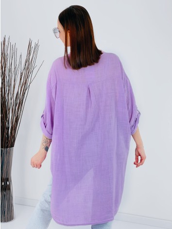 Fialová oversize košeľa Oreilla