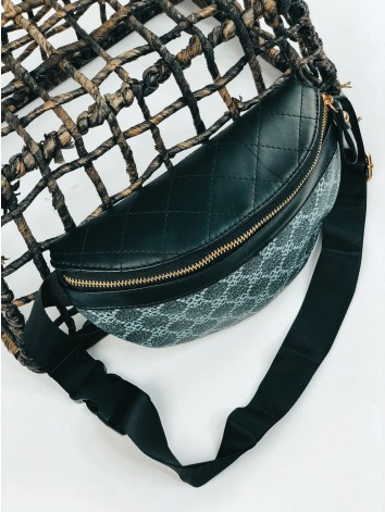 Dámska čierna ľadvinka 2