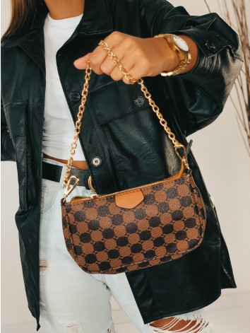 Trojkombinácia ľadvinky v camel farbe