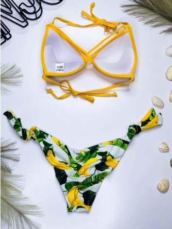 Dámske žlté dvojdielne plavky Bananas