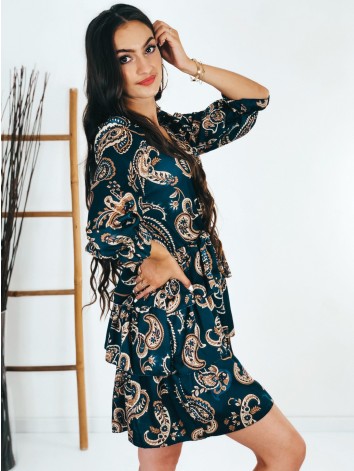 Dámske elegantné tmavo modré šaty Vercale