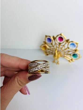 Dámsky zlatý prsteň 1