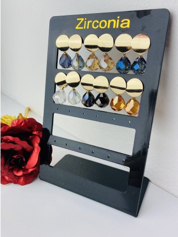 Dámske zlaté náušnice Emma