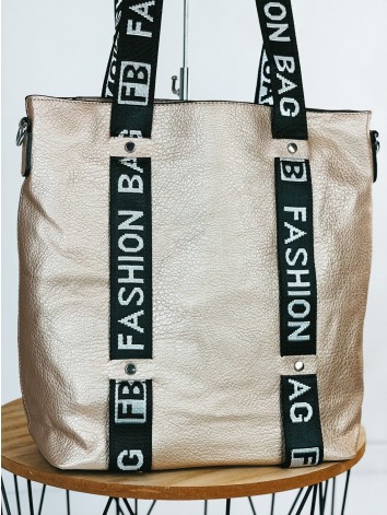 Exkluzívna dámska zlatá kabelka FASHION s kapsičkou