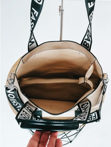 Exkluzívna dámska zlatá kabelka FASHION s kapsičkou