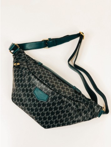 Dámska mega veľká čierna ľadvinka MK