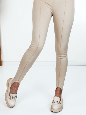 Dámske béžové nohavicové kaliopky