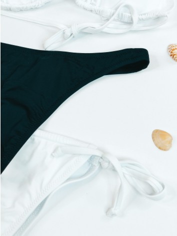 Dámske trojdielne plavky - biele