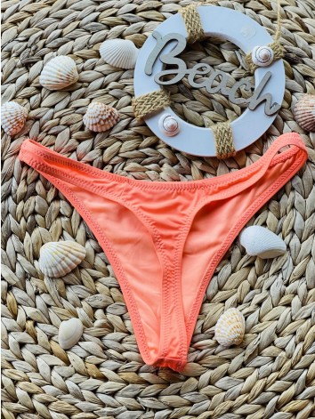 Dámsky oranžový spodný diel plaviek - tangá