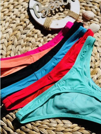 Dámsky oranžový spodný diel plaviek - tangá